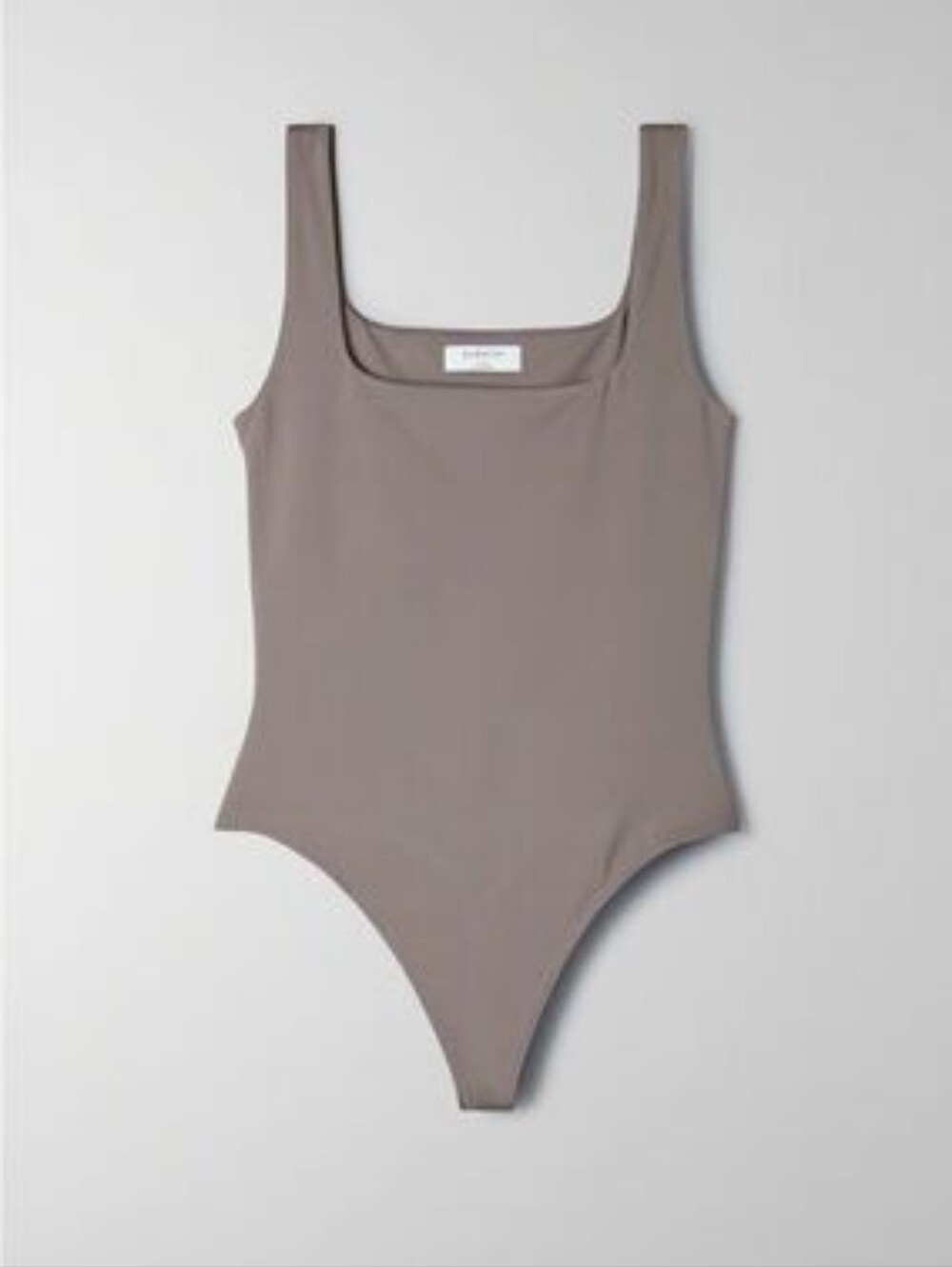 aritzia contour bodysuit Babaton taupe